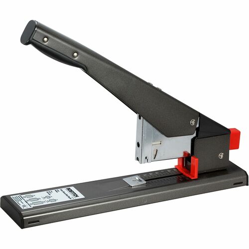Bostitch (Stanley Bostitch)  Stapler, Heavy-Duty, 215 Sheet Cap., 2-3/4" Adj. Throat,BK