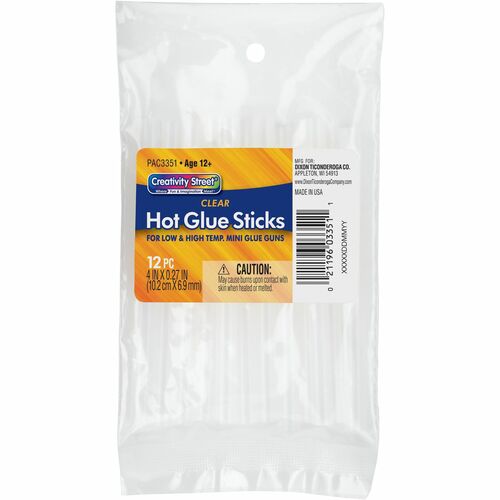 Pacon  Glue Sticks, Dual-Temperature, 4"x5/16", 12/PK