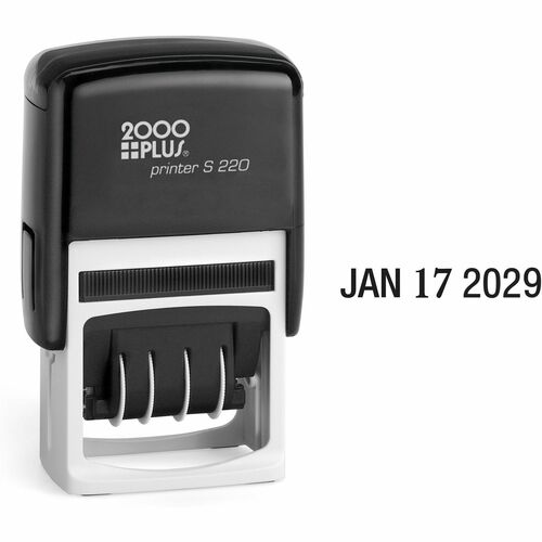 Consolidated Stamp Mfg.,Co.  Line Dater, 6-year Band, Self-Inking, BK