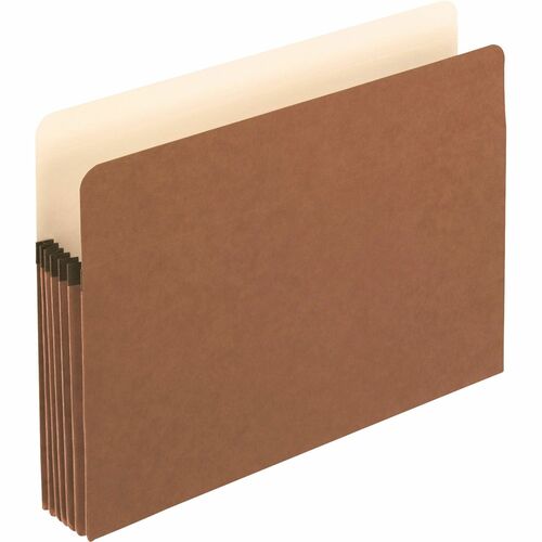 Pendaflex  File Pockets, 5-1/4" Expansion, Letter, 10/BX, Red