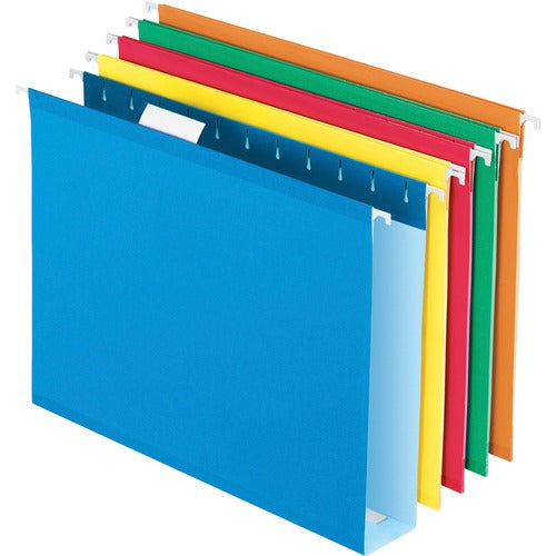 Pendaflex  Hanging Folders, w/Box Bottom, 2" Cap, Letter, 25/BX, AST