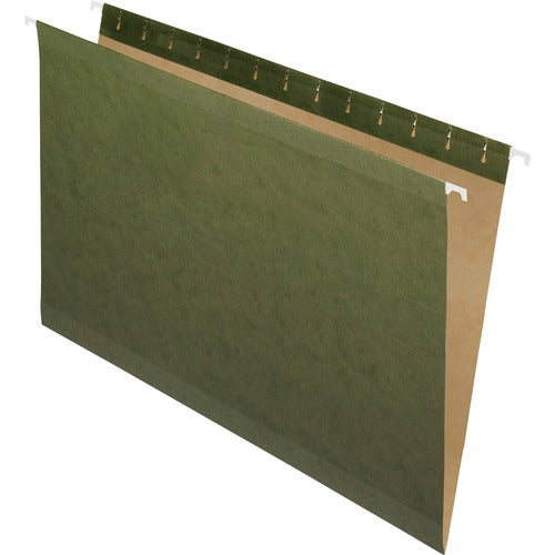 Pendaflex  Hanging Folders Without Tabs, Legal, 25/BX, Standard Green