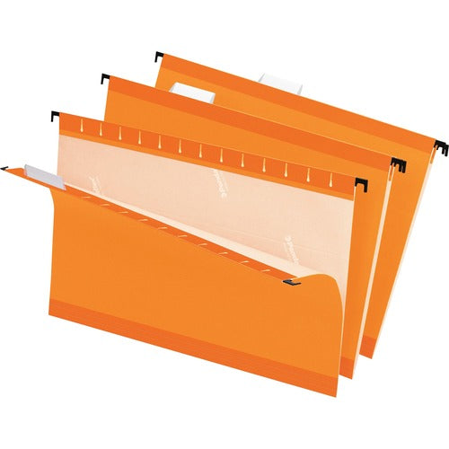 Pendaflex  Hanging Folder, 1/5 Tab Cut, Legal, 25/BX, Orange