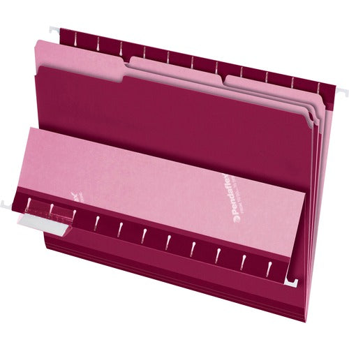 Pendaflex  Interior Folder, 1/3 Tab Cut, Letter, 100/BX, BY
