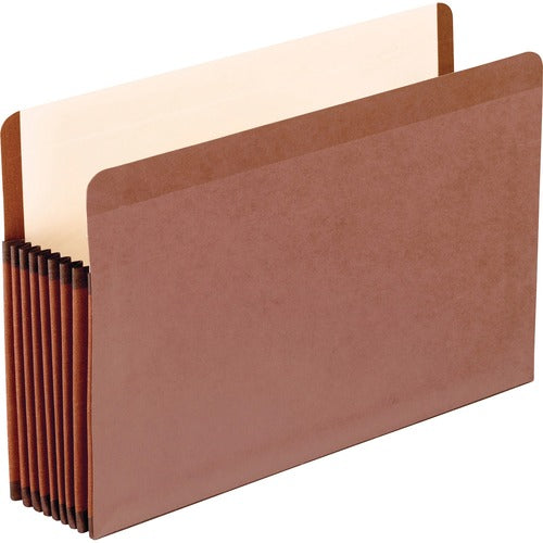 Pendaflex  File Pockets, Reinforced, 7" Exp, Legal-Size, 5/BX, Red