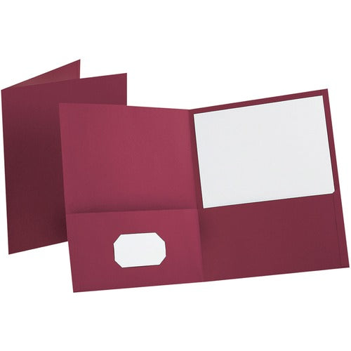 Oxford  Twin Pocket Folders,No Fasteners,11"x8-1/2",25/BX,BY