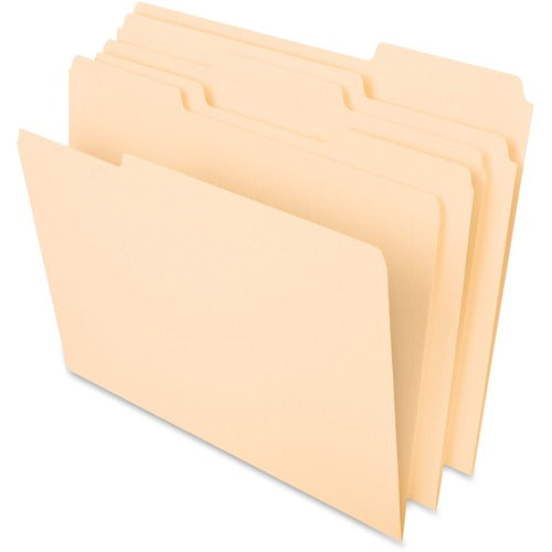 Pendaflex  File Folder,1/3 Cut Ast Tab,11pt, Ltr,1-Ply, 100/BX, MLA