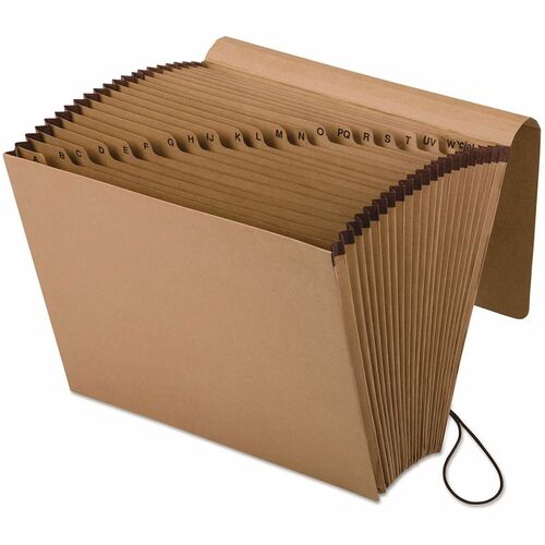 Pendaflex  Full Flap Expanding File,A-Z,21 Pockets,Letter,12"x10",Kraft