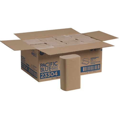 Georgia-Pacific  Paper Towels,Multifold,9-1/4"x9-1/2",250/PK,16PK/CT,NL-GPC23304