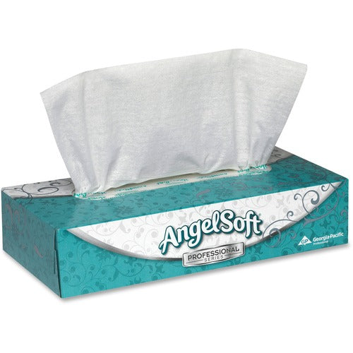 Georgia-Pacific  Facial Tissue, 2-Ply, Flat Box, 8-4/5"x7-3/5", 100/BX, White-GPC48580