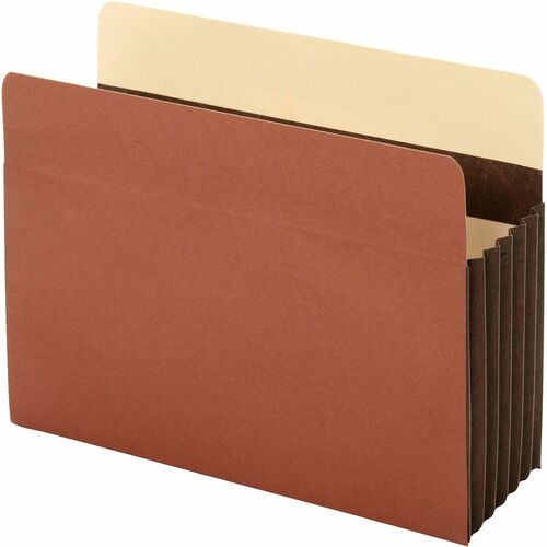 Pendaflex  File Pocket,24 pt Cover,5-1/4" Exp.,Letter,10/BX,Brown