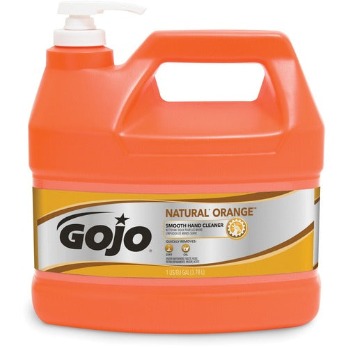 Gojo  Hand Cleaner, Natural Citrus, 1 Gallon, Orange-GOJ094504