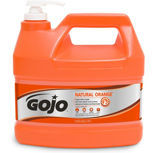 Gojo  Hand Cleaner, w/Pumice Particles/Lotion, Citrus, 1 Gal-GOJ095504