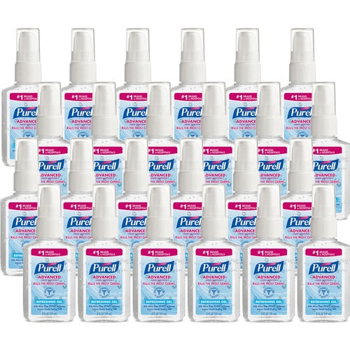 Gojo  Instant Hand Sanitizer, Portable,Pump Bottle, 2 oz., 24/CT-GOJ960624CT
