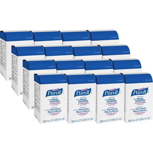 Gojo  Hand Sanitizer, PURELL, Refill, 800 ml., 12/CT, Clear-GOJ965712