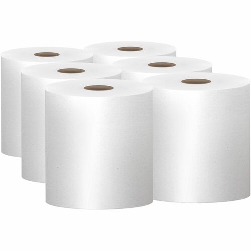 Kimberly-Clark Professional  Paper Towels, Hard Rolls, 8"x1000', 6/CT, White