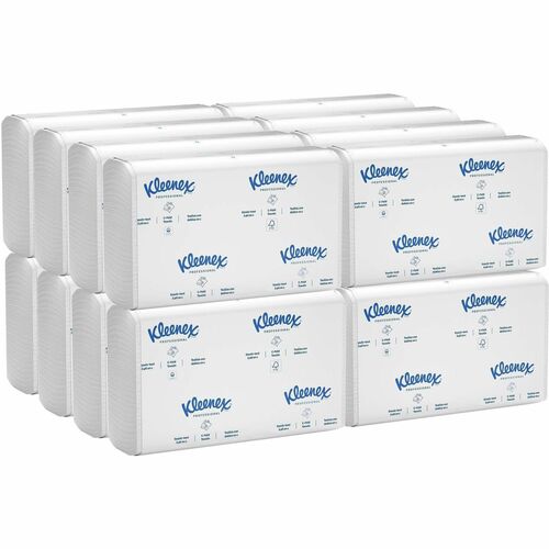 Kimberly-Clark Professional  C-Fold Towels, 10-1/8"x13-1/7", 150/PK, 16PK/CT, WE