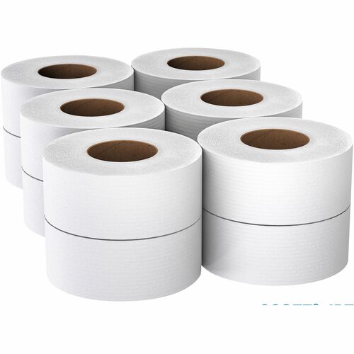Kimberly-Clark Professional  Bath Tissue, Jumbo Roll, 2-Ply, 3-9/13"x1000', 12/CT, WE