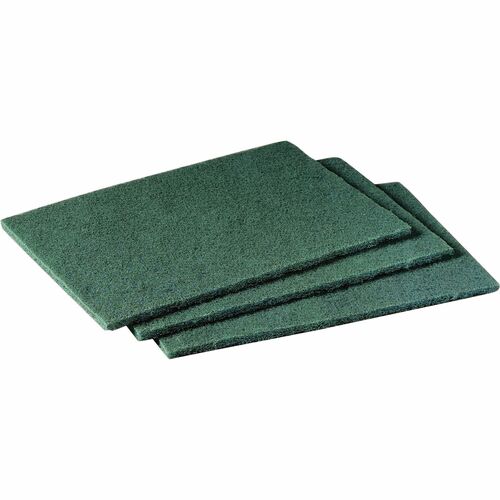 3M  Scotch Brite Scrubbing Pads, 6"x9", 20/PK, Green