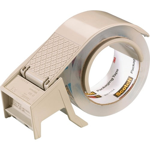 3M  Sealing Tape Hand Dispenser, Up to 2" Wide, 3" Core, GY