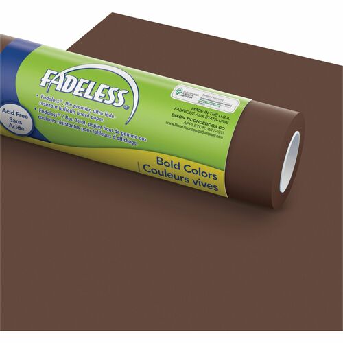 Pacon  Art Paper Roll, Fadeless, 48"x50', 50 lb, Brown