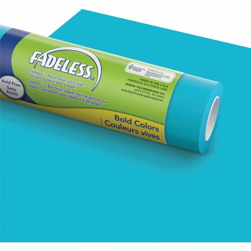 Pacon  Art Paper Roll, Fadeless, 48" x 50', 50 lb, Azure