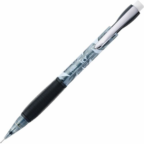 Pentel  Mechanical Pencil, w/ Pocket Clip, Refill, 0.5 mm, 1 DZ, BK