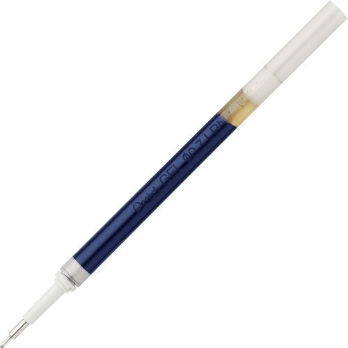 Pentel  Gel Pen Refill, f/EnerGel, 0.7mm, Needle Tip, Blue Ink