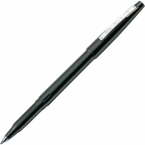 Pentel  Rolling Writer Pens, 0.8mm, Black Ink/Black Barrel