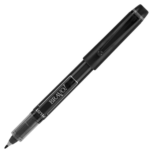 Pilot  Marker Pen, Bravo, Liquid Ink, Bold Point, Black Ink