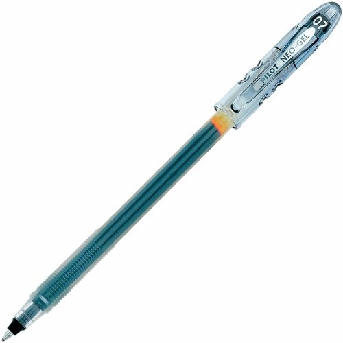 Pilot  Rollerball Pen,Gel,0.7mm,Nonrefillable,CL Barrel,Black Ink
