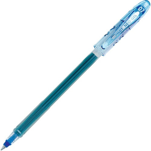 Pilot  Rollerball Pen,Gel,0.7mm,Nonrefillable,CL Barrel,Blue Ink