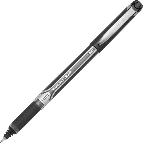 Pilot  Rollerball Pen, Bold Point, Rubber Grip,BK Barrel/Ink