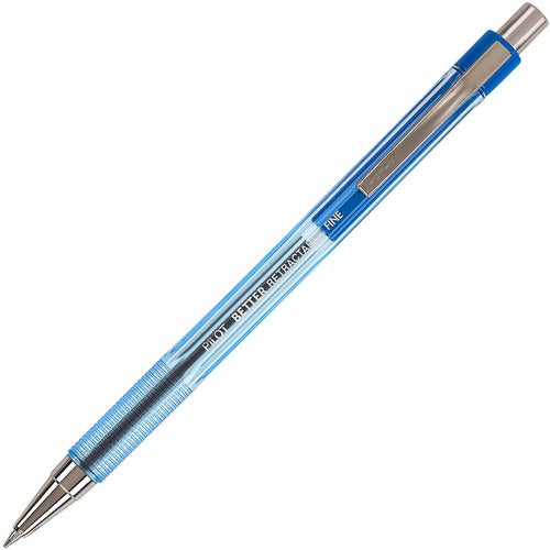 Pilot  Ballpoint Pen,Retractable,Grip,0.7mm,Crystal Barrel,BE Ink