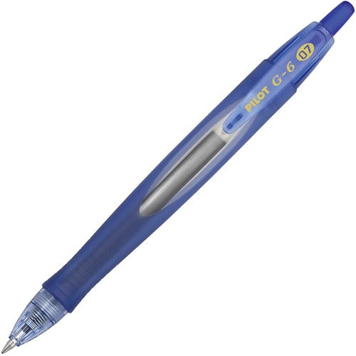 Pilot  Gel Pen, Retractable, Fine Point, Blue Barrel/ Ink