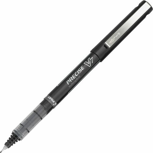 Pilot  Pen, Rollerball, Nonrefillable, 0.7mm, 1 DZ, BK Barrel/Ink