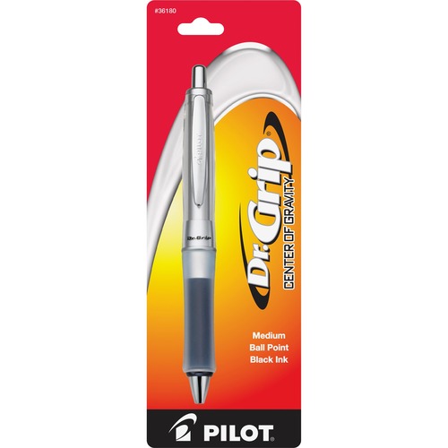 Pilot  Ballpoint Pen,Retractable,Medium Pt,CCL Barrel,Black Ink