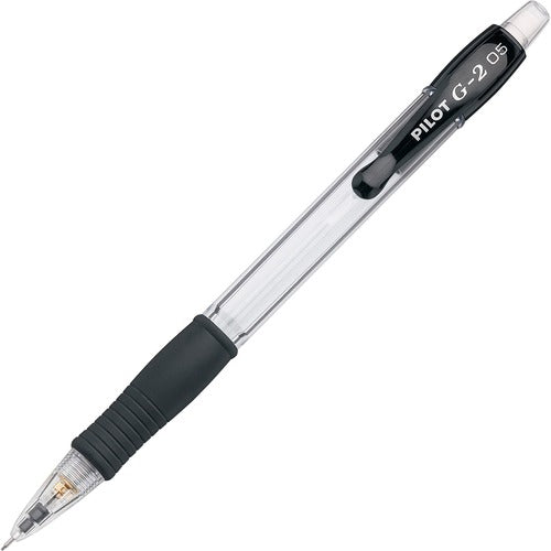 Pilot  Mechanical Pencil, Rubber Grip, Refillable, .5mm, Black