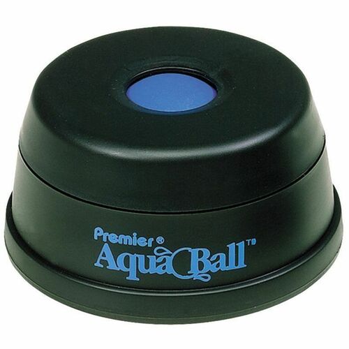 Premier  Aquaball Moistener, 3-3/4"x3-3/4"x2-1/4", Charcoal