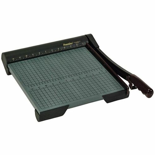 Premier  Paper Trimmer, 12", 20Sht Cap, 12-7/8"x16"x4", Green