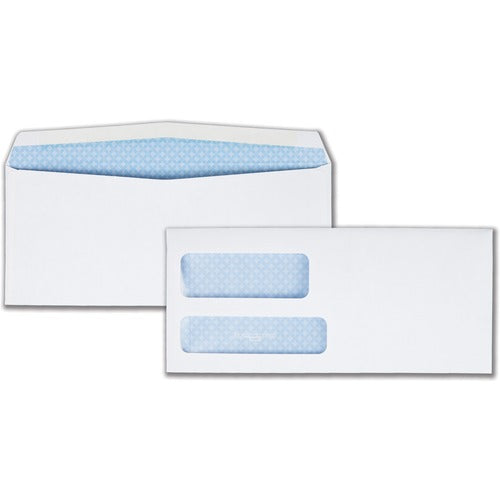 Quality Park  Dbl Wndw Envelopes,Invoice, No.9, 3-7/8"x8-7/8", 500/BX, WE