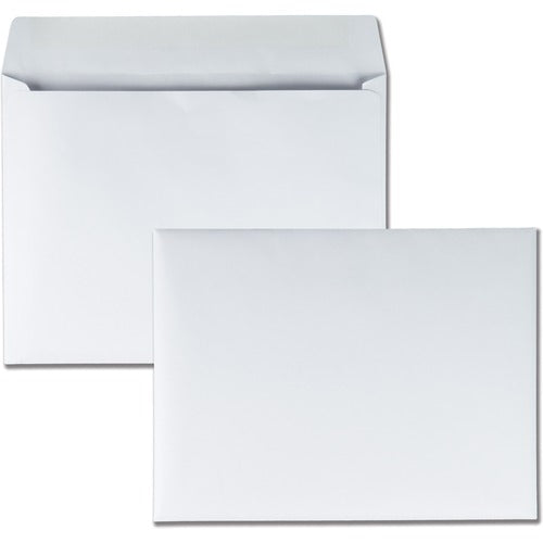 Quality Park  Booklet Envelope, Plain, 28Lb, 9"x12", 250/BX, White