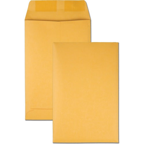 Quality Park  Catalog Envelope, Plain, 28Lb, 6"x9", 100/BX, Kraft