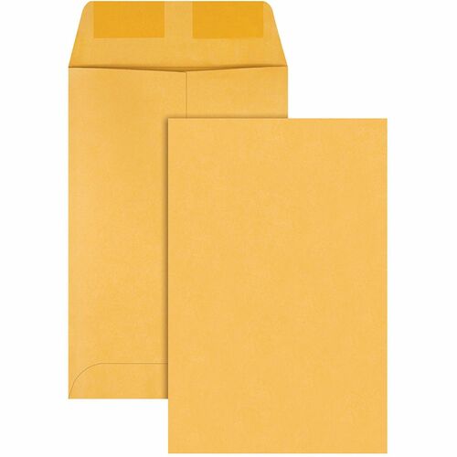 Quality Park  Catalog Envelope, Plain, 28Lb, 6-1/2"x9-1/2", 500/BX, Kraft