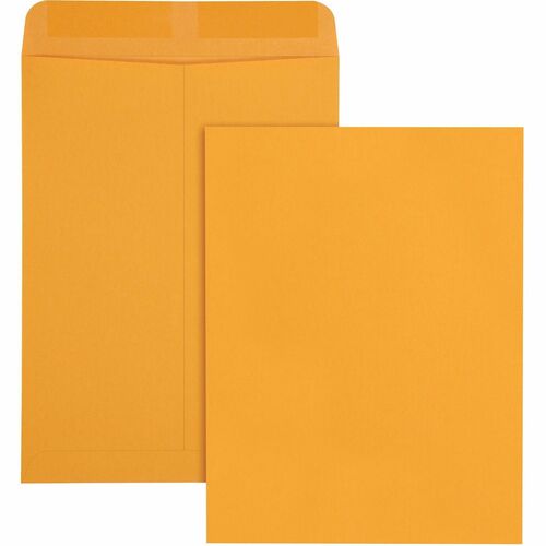 Quality Park  Catalog Envelope, Plain, 28Lb, 9"x12", 100/BX, Kraft