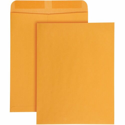 Quality Park  Catalog Envelope, Plain, 28Lb, 12"x15-1/2", 100/BX, Kraft