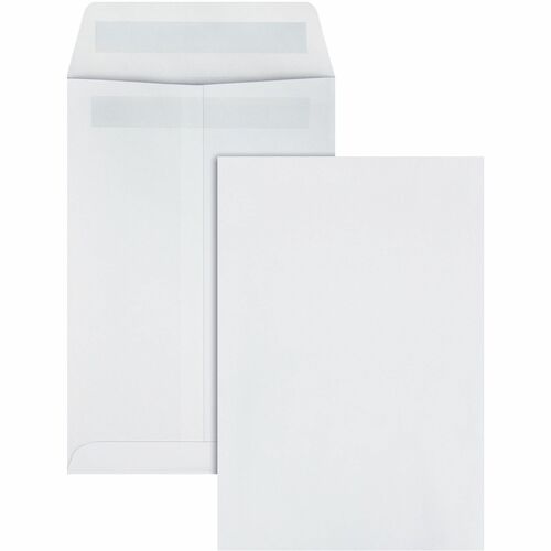 Quality Park  Redi-Seal Envelope, Plain, 28Lb, 6"x9", 100/BX, WE Wove