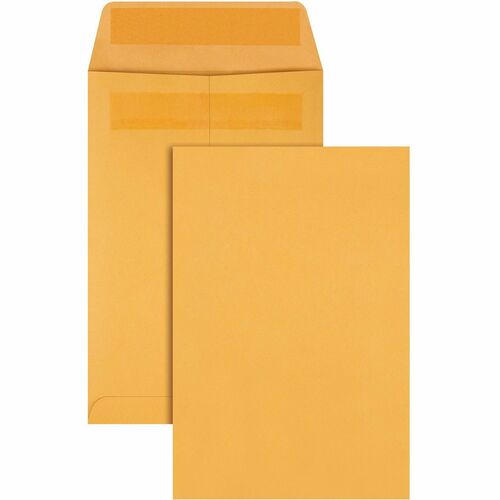 Quality Park  Redi-Seal Envelope, Plain, 28Lb, 6-1/2"x9-1/2", 250/BX, KFT