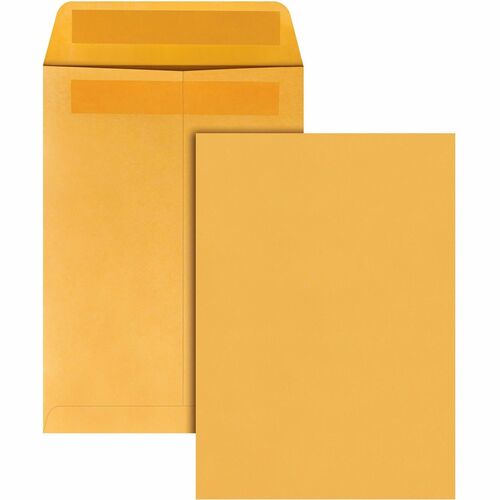 Quality Park  Redi-Seal Envelope, Plain, 28Lb, 7-1/2"x10-1/2", 250/BX, KFT
