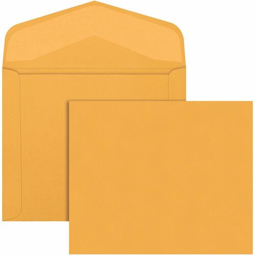Quality Park  Heavy-Duty Document Envelopes, 10"x12", 100/BX, Kraft